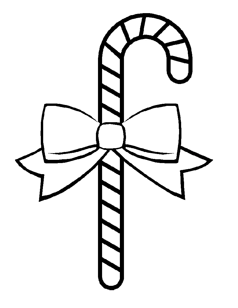 Free Printable Candy Cane 