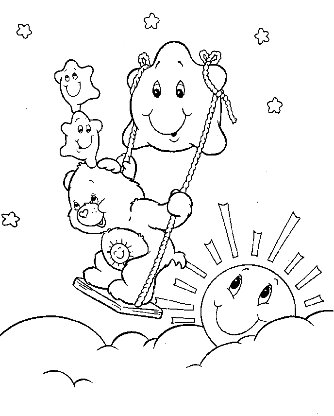 Care Bear Coloring Pages | care bear coloring a?856 | DIY