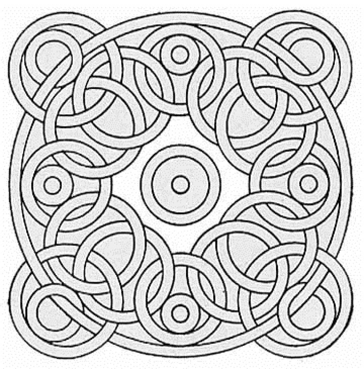 Related Patterns Coloring Pages, Free Adult Coloring