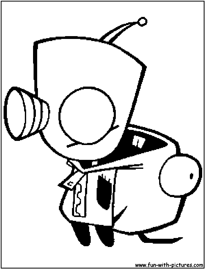 Gir Coloring Pages To Print 