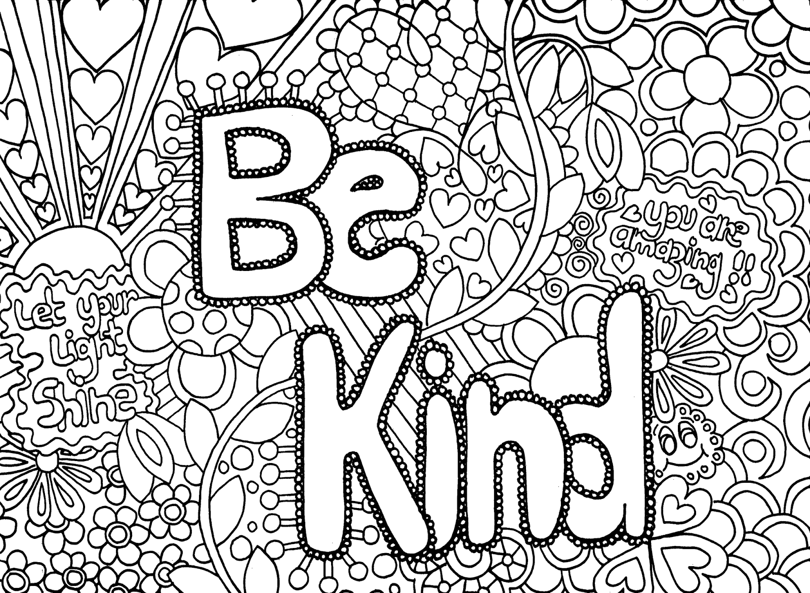 Difficult Hard Coloring Pages Printable 