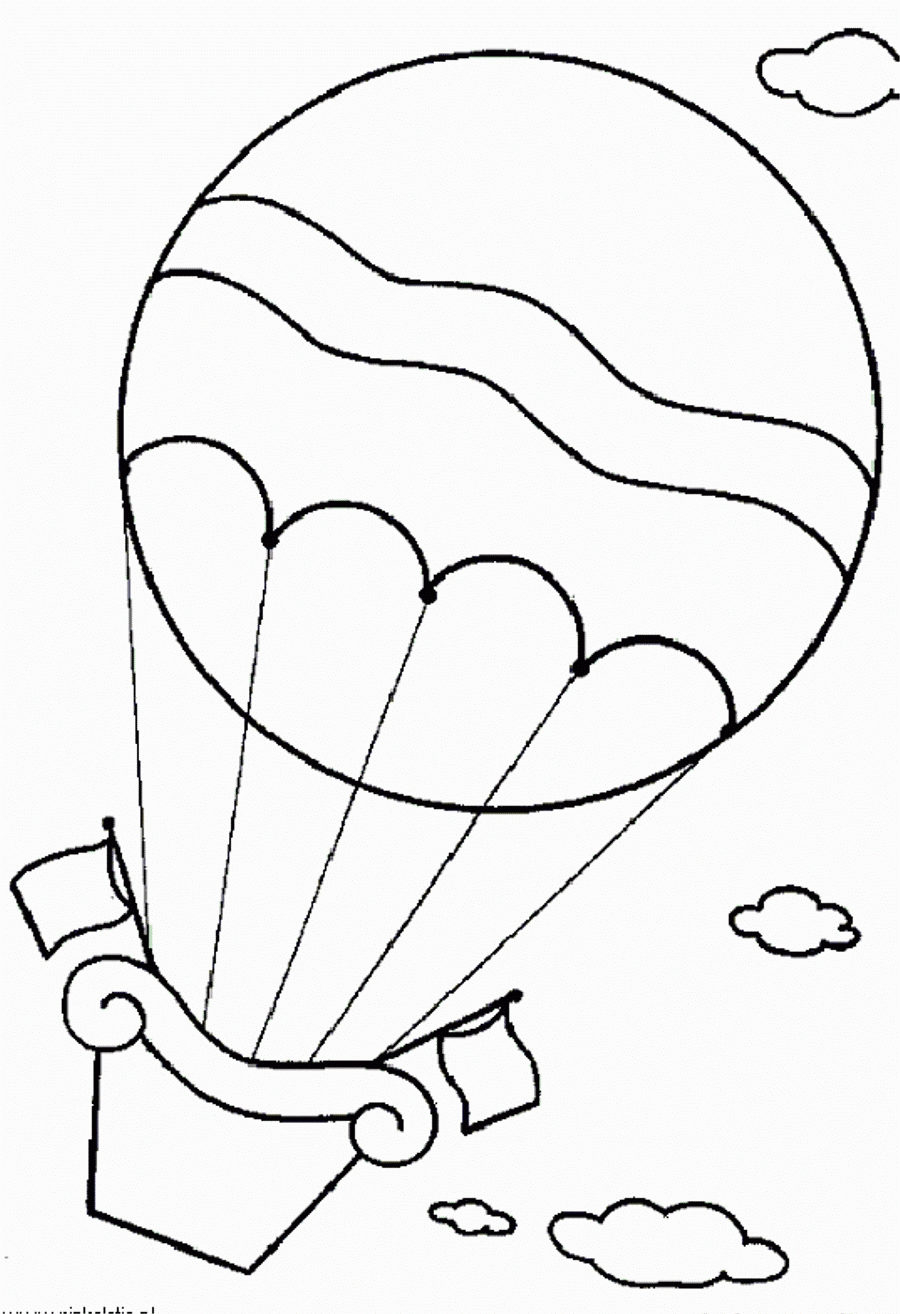 Free Hot Air Balloon Coloring Pages Free Printable, Download Free Hot