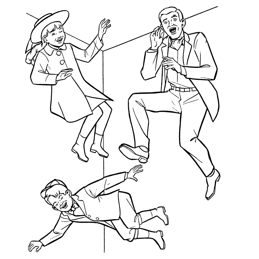 Mary Poppins Coloring Page Clip Art Library The Best Porn Website