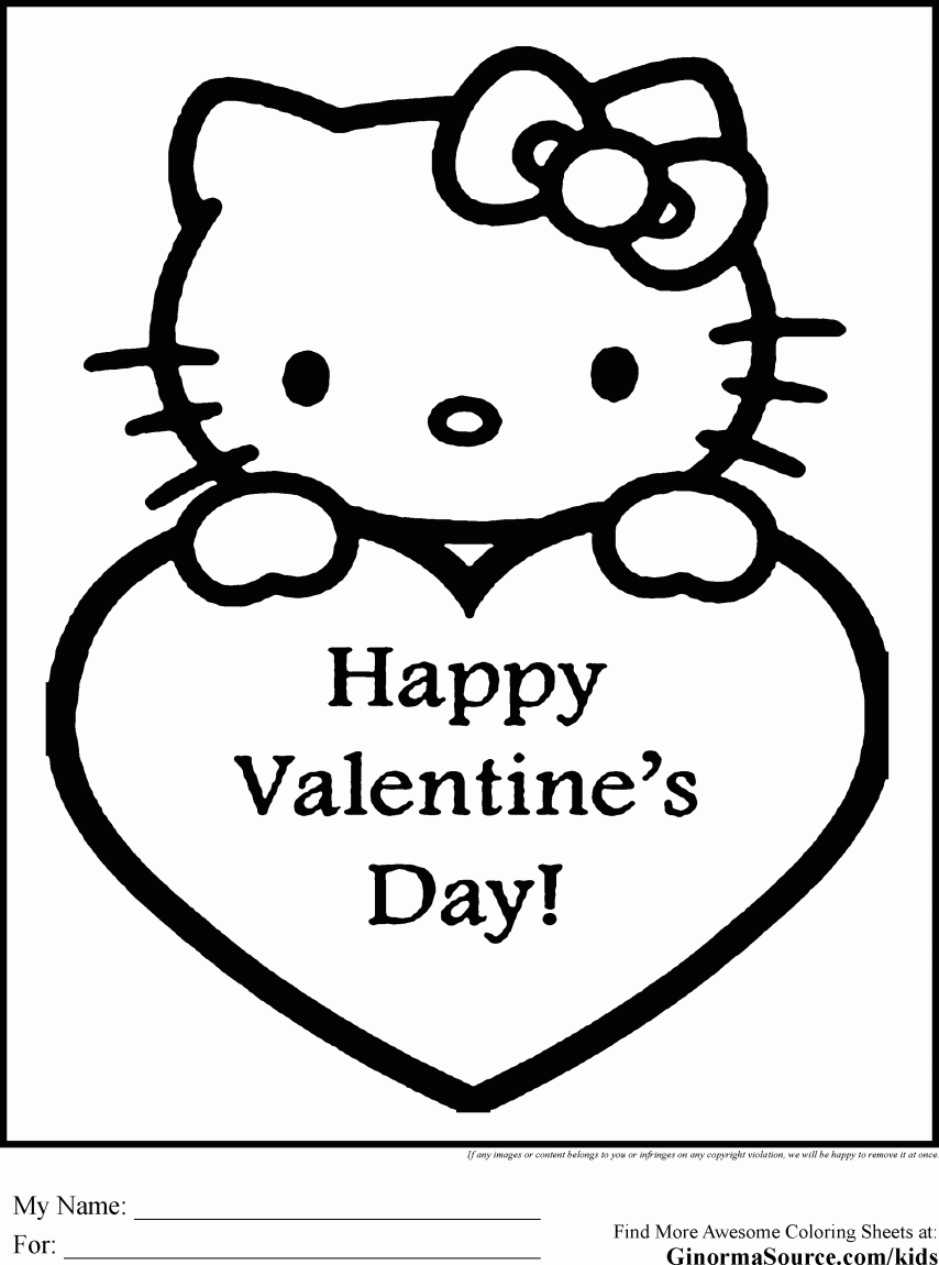 coloring pages for kids valentines day   Clip Art Library