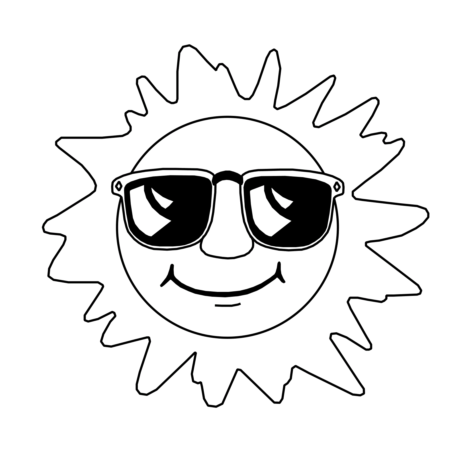Free Coloring Page Of A Sun Download Free Coloring Page Of A Sun Png 
