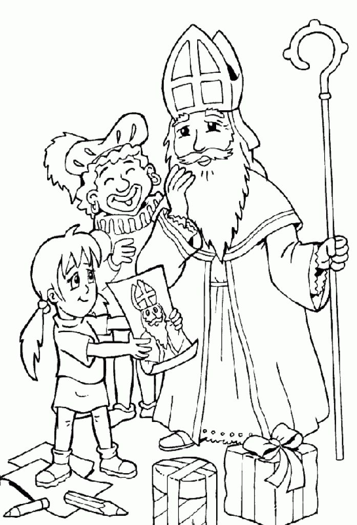 Free St Nicholas Coloring Pages, Download Free St Nicholas Coloring