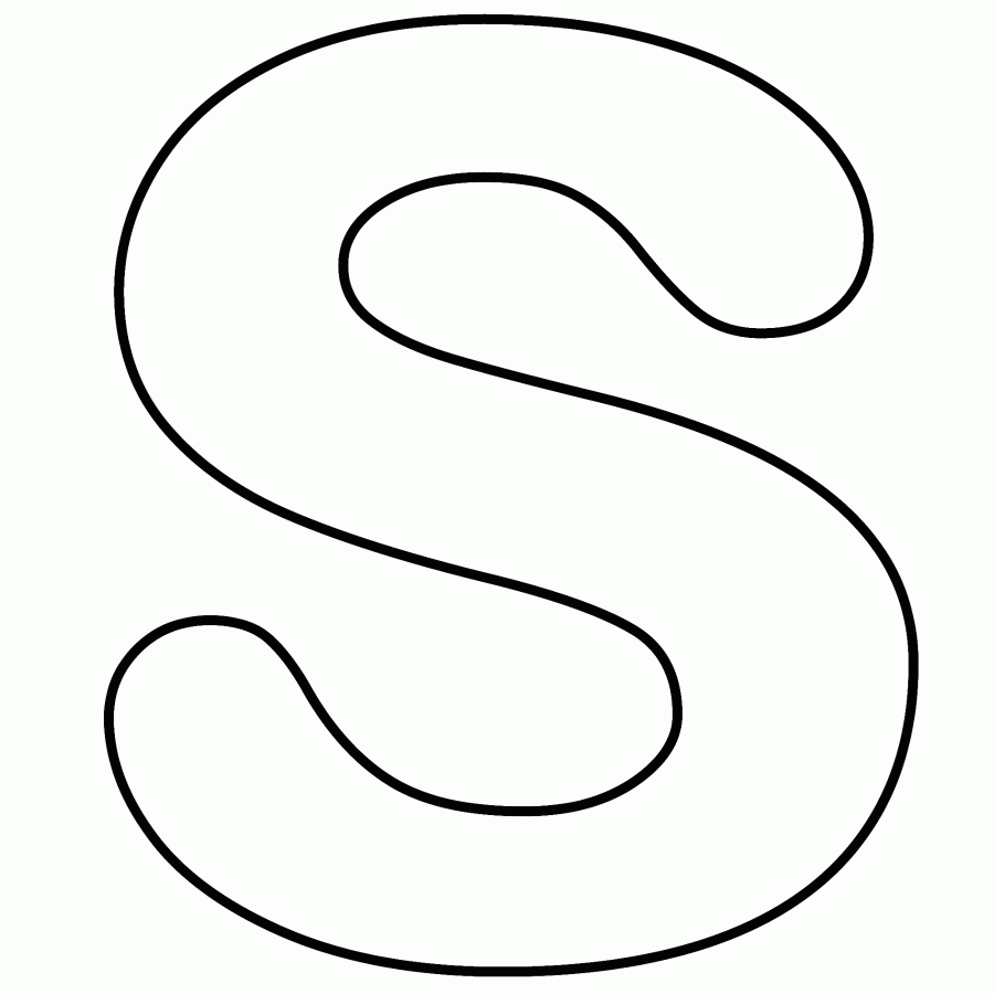 Free Coloring Pages Letter S Download Free Coloring Pages Letter S Png
