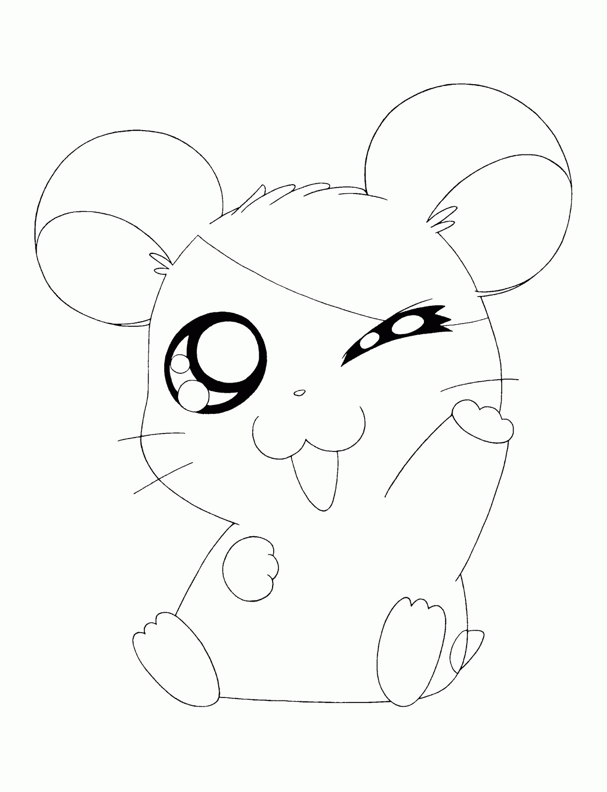 Free Cute Anime Animals Coloring Pages, Download Free Cute Anime ...