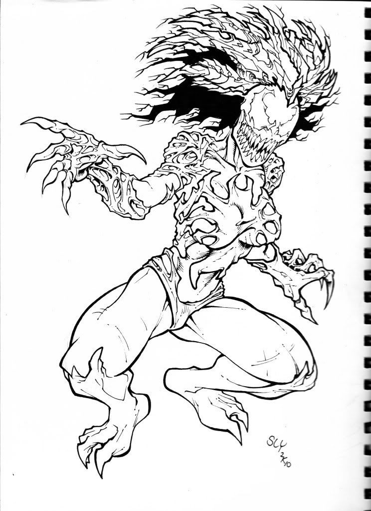 Carnage Colouring Pages | Coloring Pages for Kids and for Adults