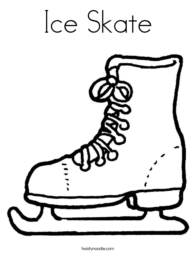 Free Kids Ice Skating Coloring Pages, Download Free Kids Ice Skating