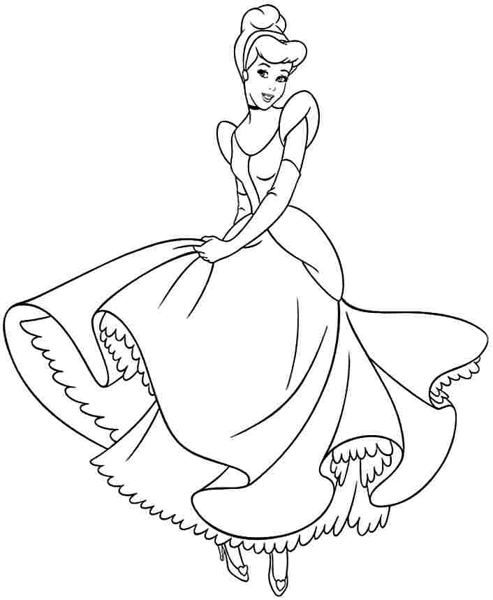 All Disney Princesses Coloring Pages Princess | Coloring pages