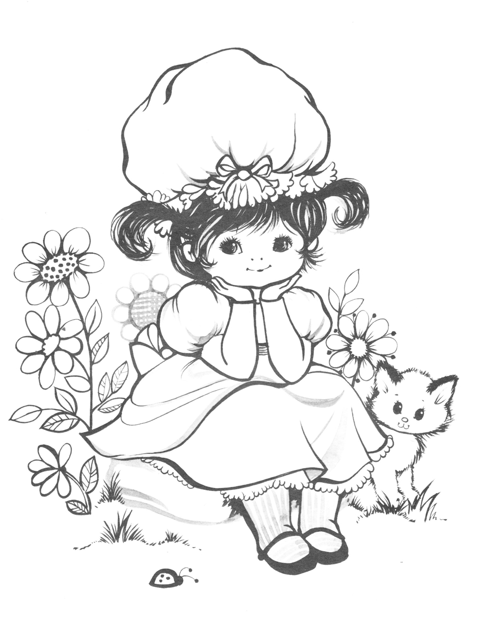 Free Vintage Coloring Book Pages, Download Free Vintage Coloring Book
