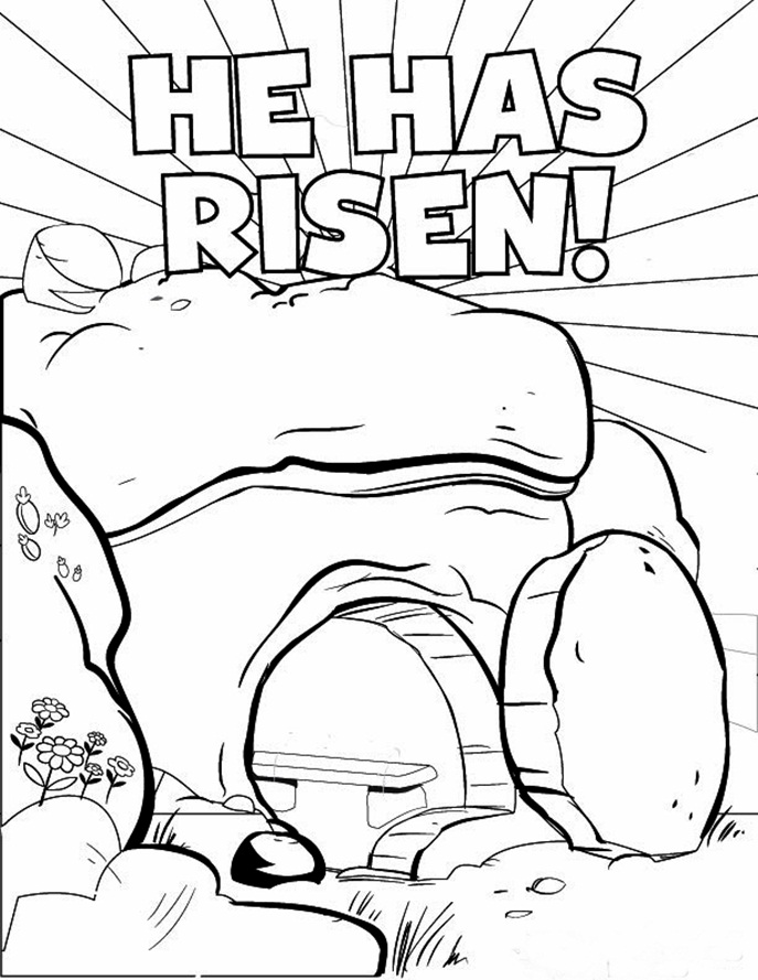 easter bible coloring page simon carries jesuss cross. download
