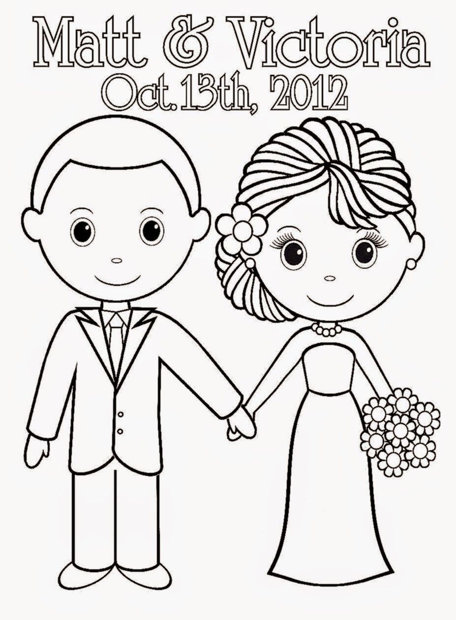 Free Printable Wedding  Coloring Pages Kids, Download Free ...