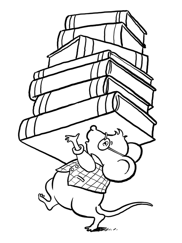 Free Coloring Pages Of Books, Download Free Coloring Pages Of Books png