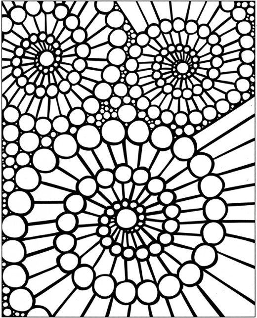Related Patterns Coloring Pages, Free Adult Coloring