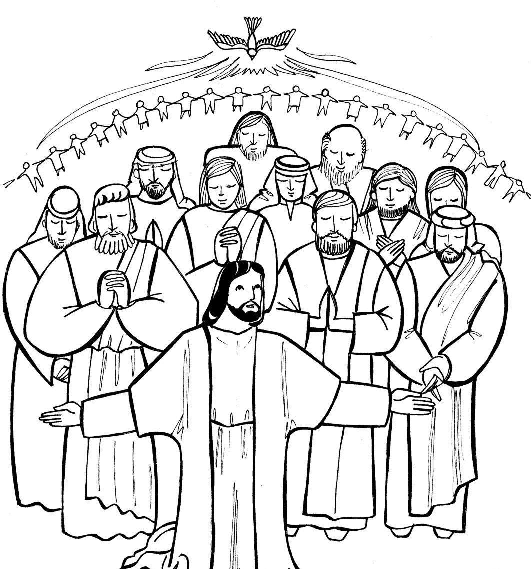 All Saints Coloring Pages Catholic