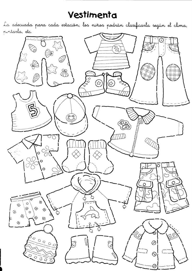Flat Stanley Clothes Clip Art Library
