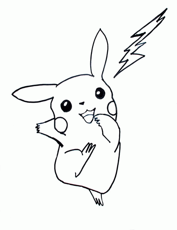pokemon coloring page - Clip Art Library.