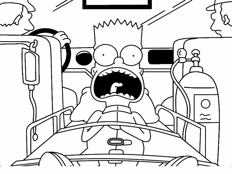 Bart-Simpson-Coloring-Pages-226 |Free coloring on Clipart Library