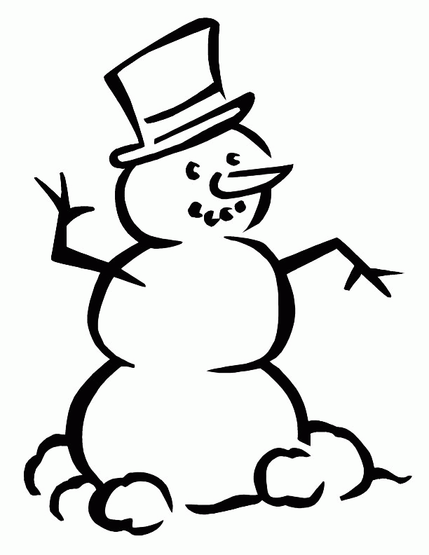 Coloring-snow | Coloring Pages for Kids, 