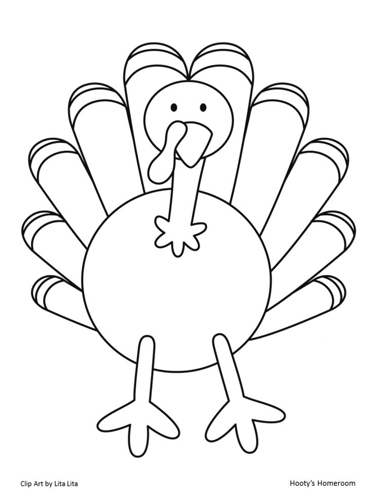 Turkey In Disguise Template Printable