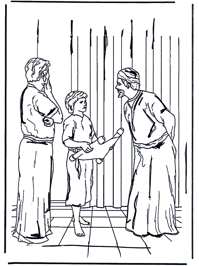 years jesus Colouring Pages