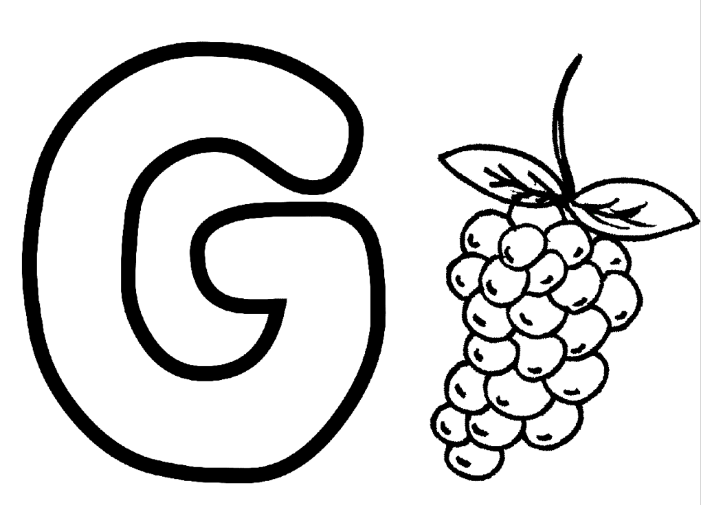 Free G Coloring Page Download Free G Coloring Page Png Images Free ClipArts On Clipart Library
