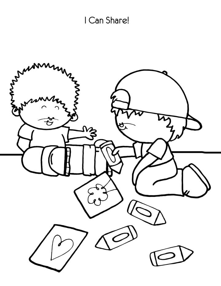Helping Others Coloring Pages | Free Printable Coloring Pages