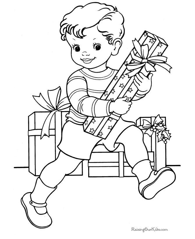 Free Merry Christmas Coloring Pages Printable, Download Free Merry