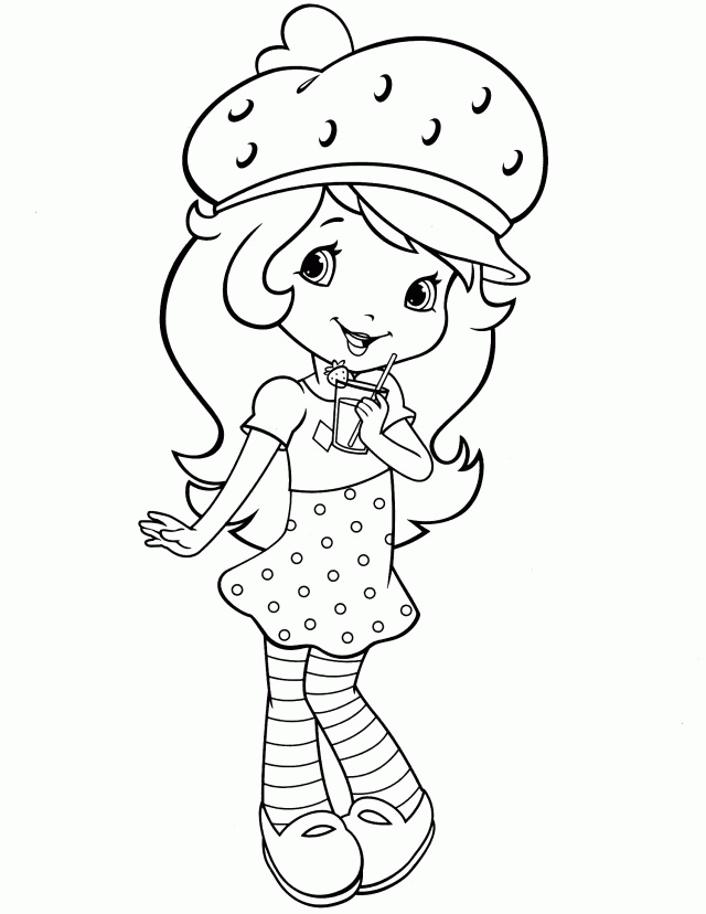 Strawberry Shortcake 10 Coloringcolor Coloring Pages