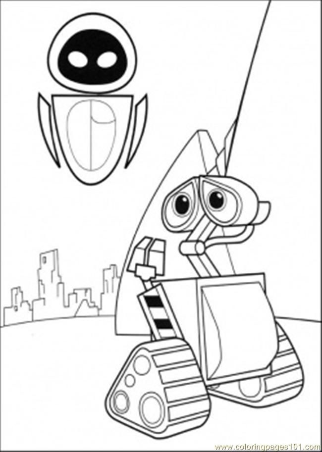 Free Walle Coloring Pages Download Free Walle Coloring Pages Png Images Free Cliparts On Clipart Library