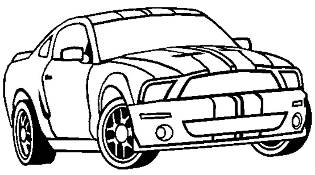 Ford-Shelby-GT500-Coloring