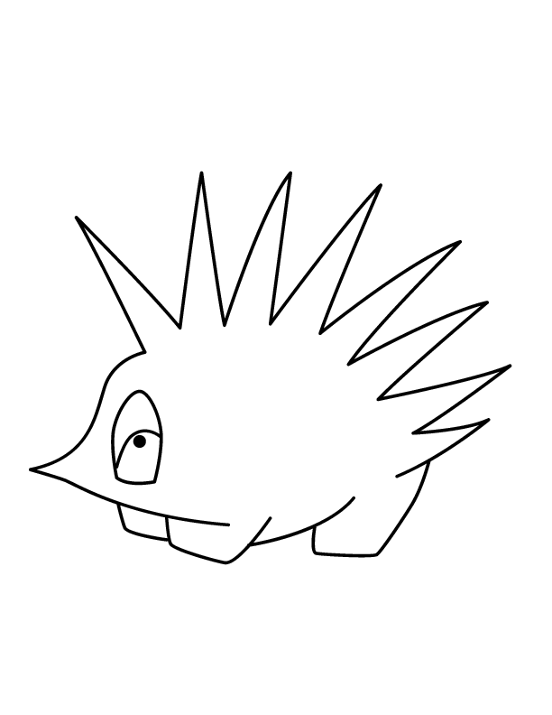 porcupine500 | printable coloring in pages for kids - number online