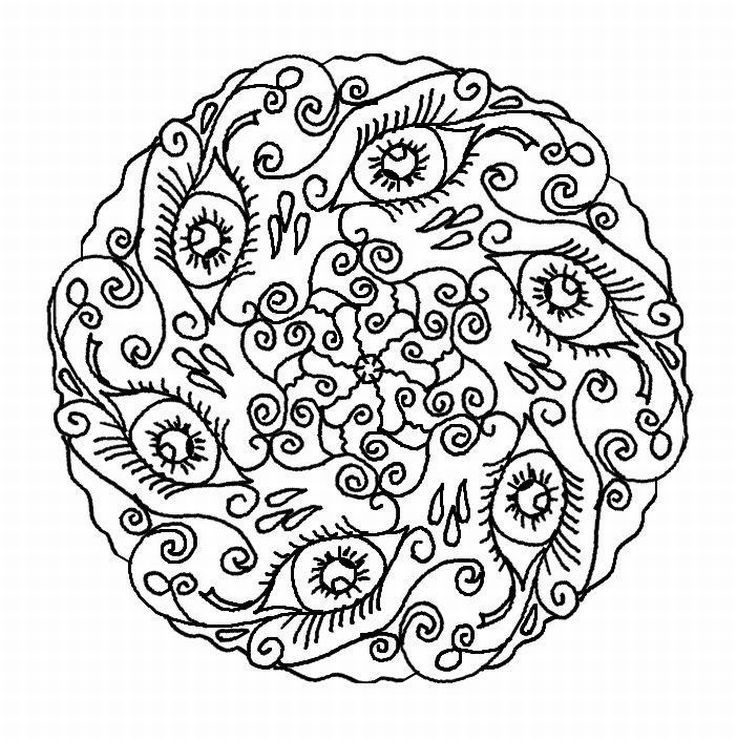 mandala | Coloring Pages For Adults lrg
