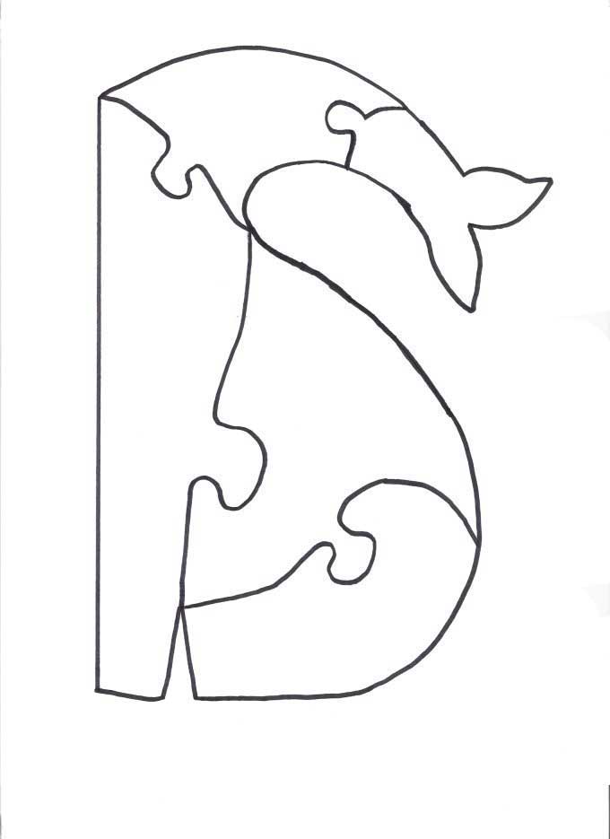 Artica Whale Puzzle Pattern