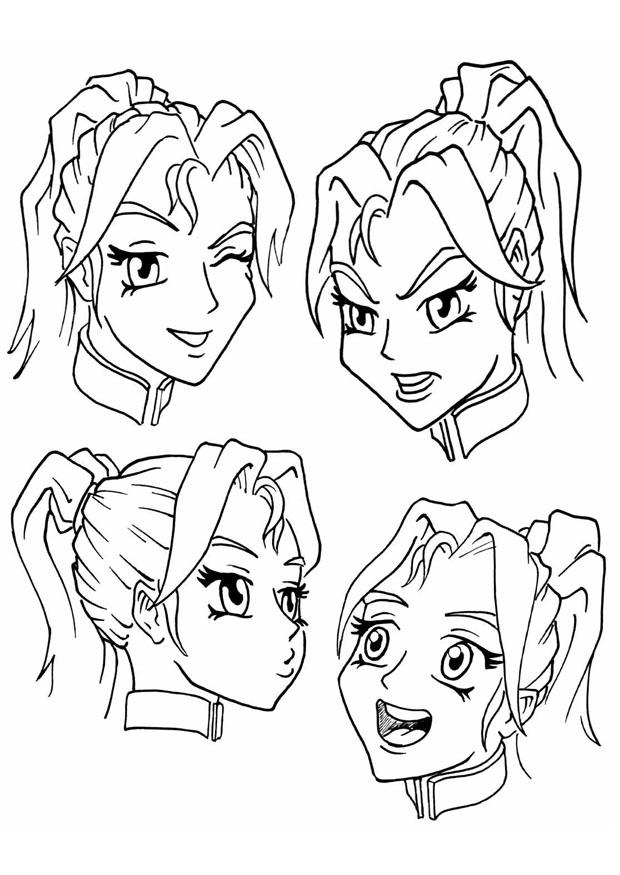 emotion Colouring Pages