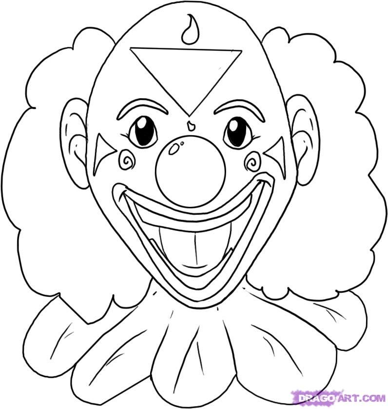 How to Draw a Clown, Step by Step, Faces, People| FREE Online