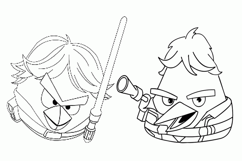 Free Angry Birds Star Wars Coloring Pictures, Download Free Angry Birds  Star Wars Coloring Pictures png images, Free ClipArts on Clipart Library