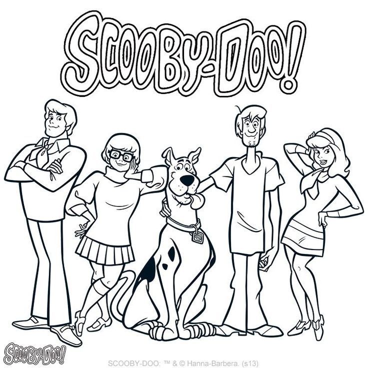 Free Scooby Doo Coloring Pages To Print Download Free Scooby Doo