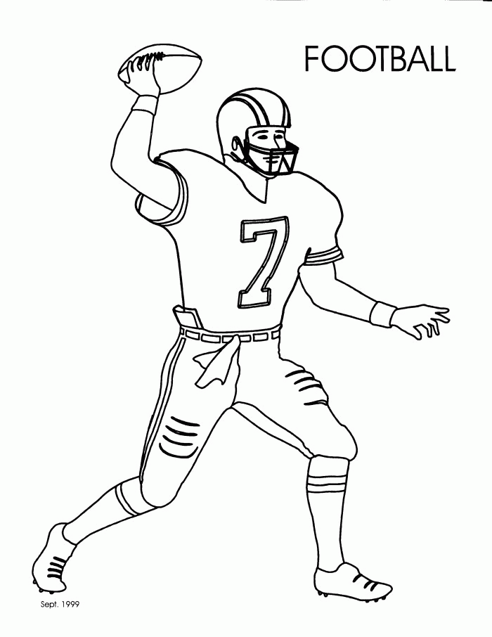 sports coloring pages for boys football jersey