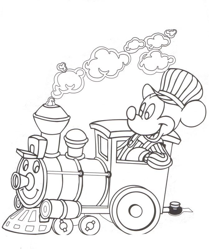 Disney Fall Coloring Pages Interactive Magazine: Mickey Mouse with