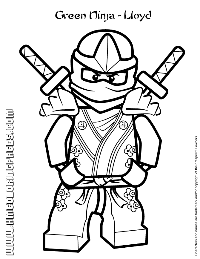 tråd vejledning patois Free Printable Lego Ninjago Coloring Pages: Bring the Spinjitzu Masters to  Life with Fun Designs