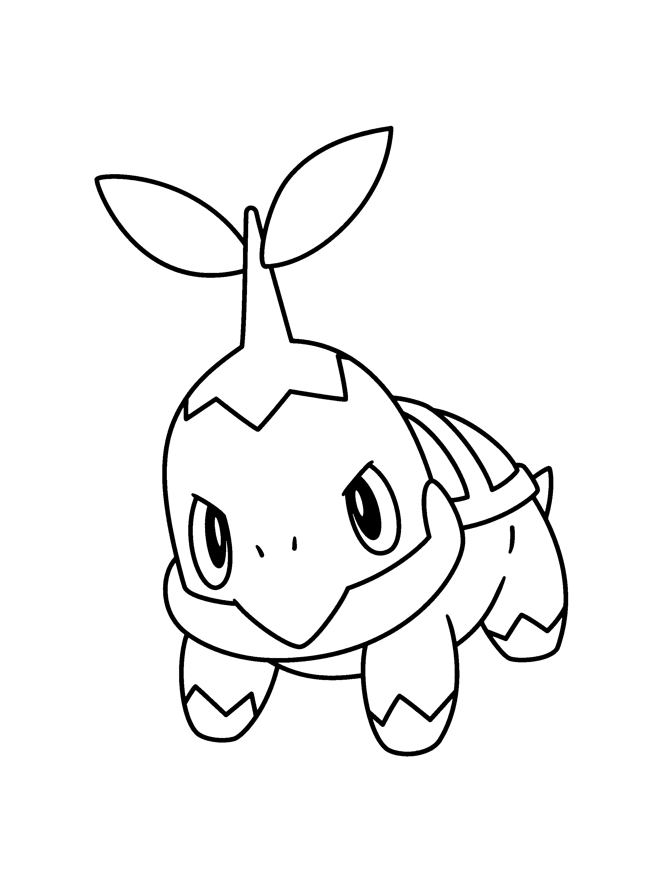 Clip Arts Related To : pokemon turtwig coloring pages. view all Pokemon Tur...