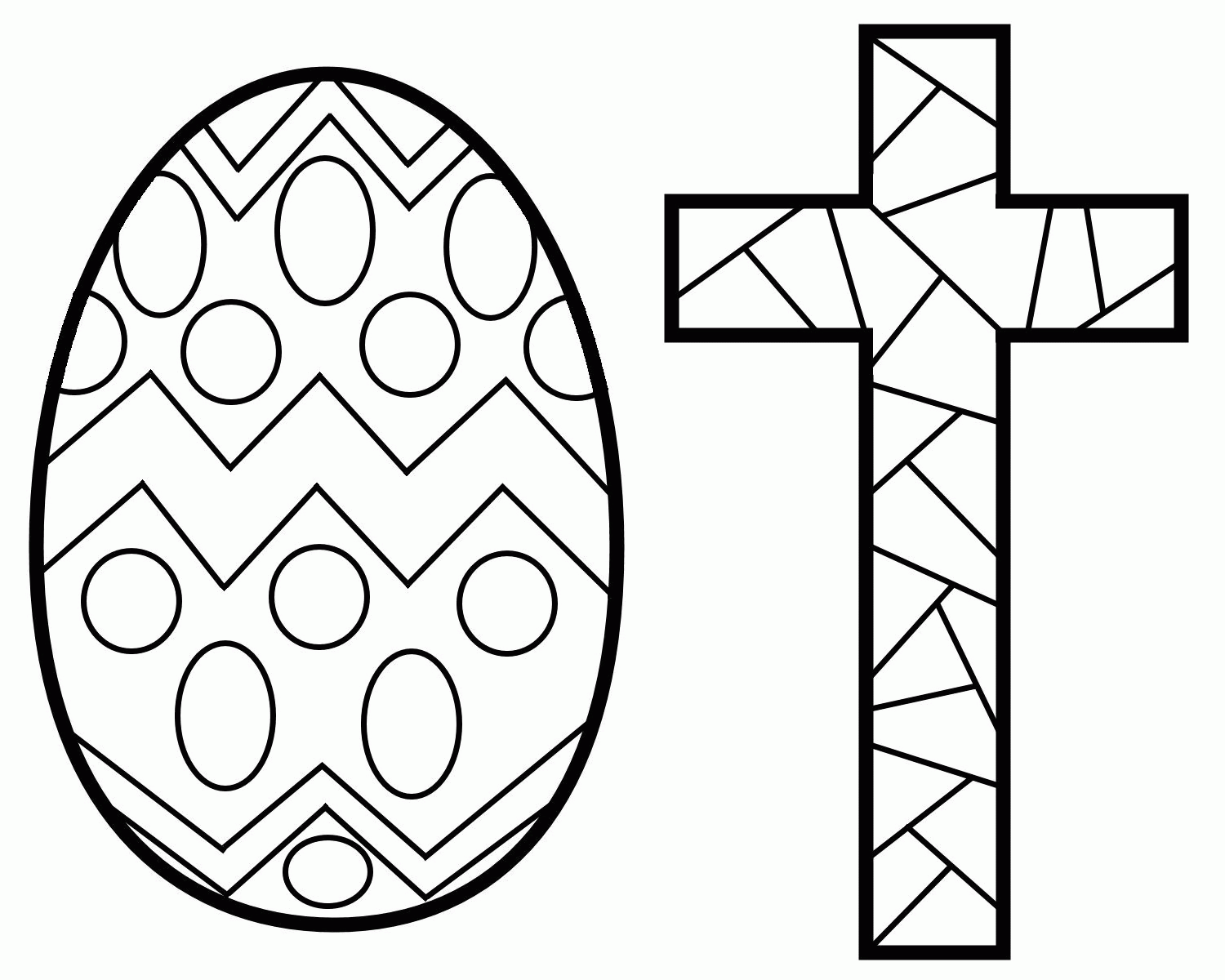 Lines Stained Glass Window Coloring Pages Download And Print
