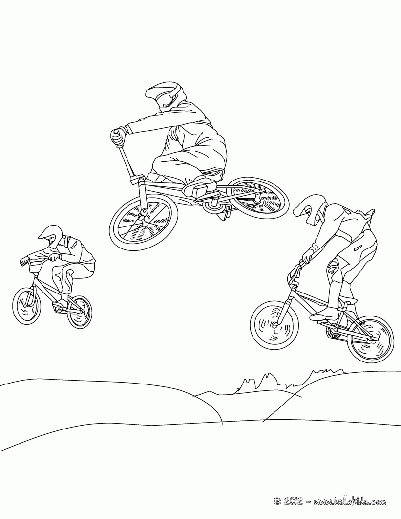 Ausmalbilder Mountainbike Clip Art Library