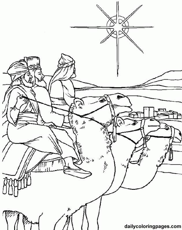 Aptitude Three Wise Men Coloring Pages Coloring Panda, Definition