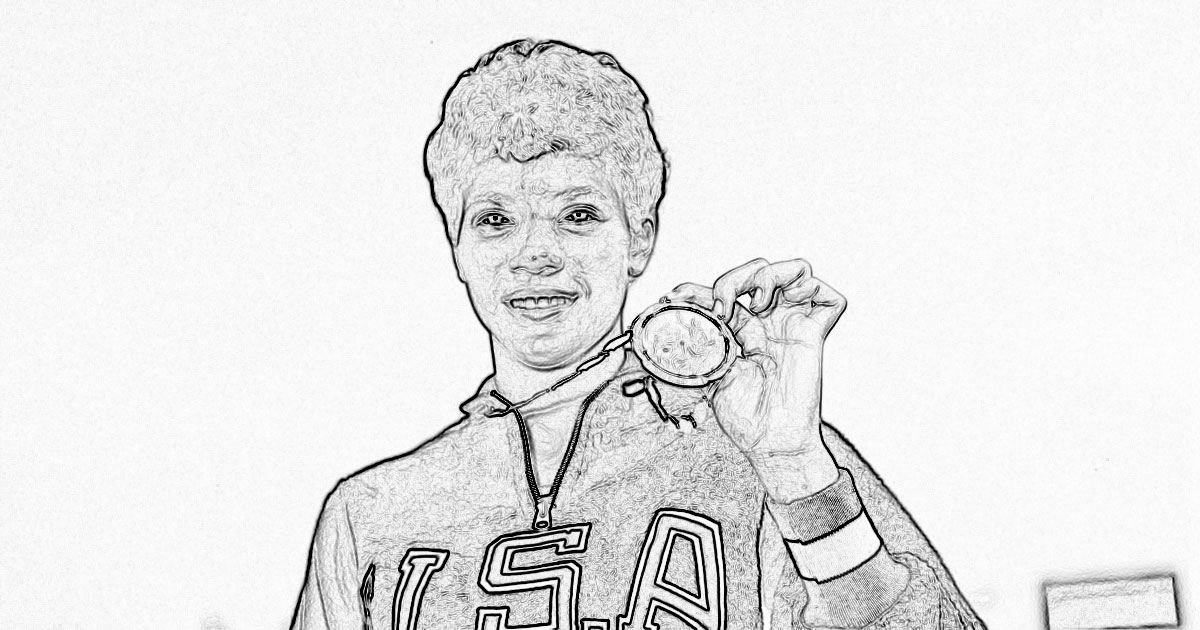 How To Draw Wilma Rudolph