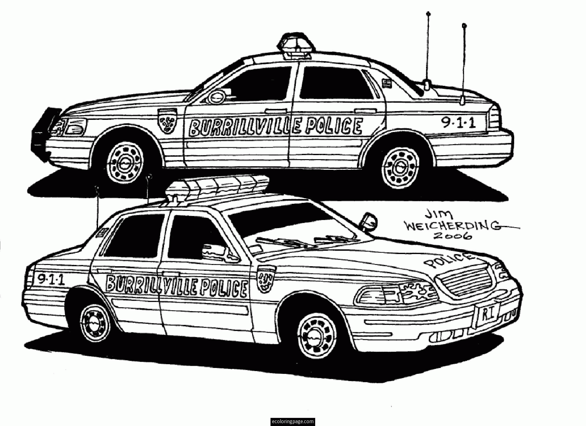 Free Police Coloring Books | High Quality Coloring Pages