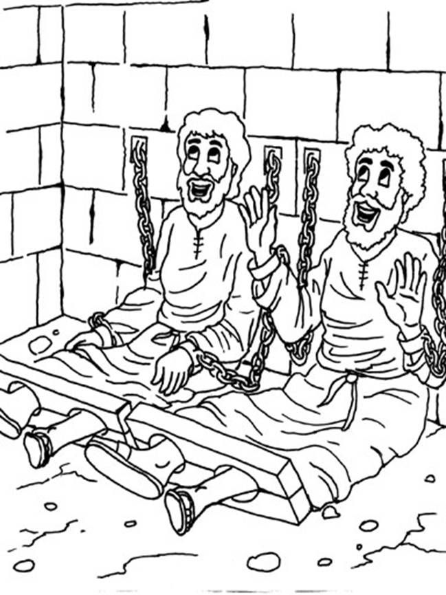 Paul and Silas | Cubbies  | Prison, Praise God